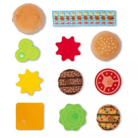 Burger Gigant Melissa&Doug | Joc Educativ - imagine 7