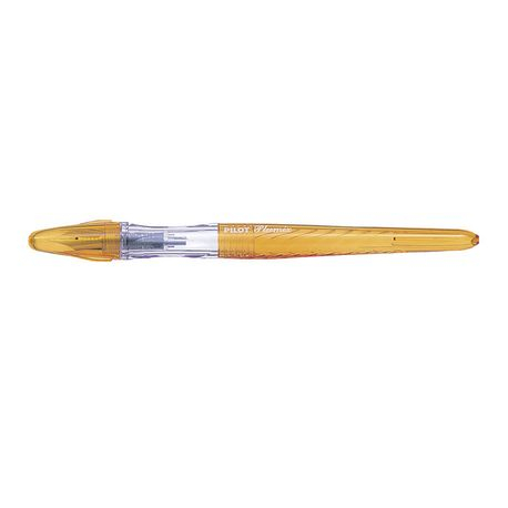 Stilou Pilot Plumix Neon, vârf fin, portocaliu