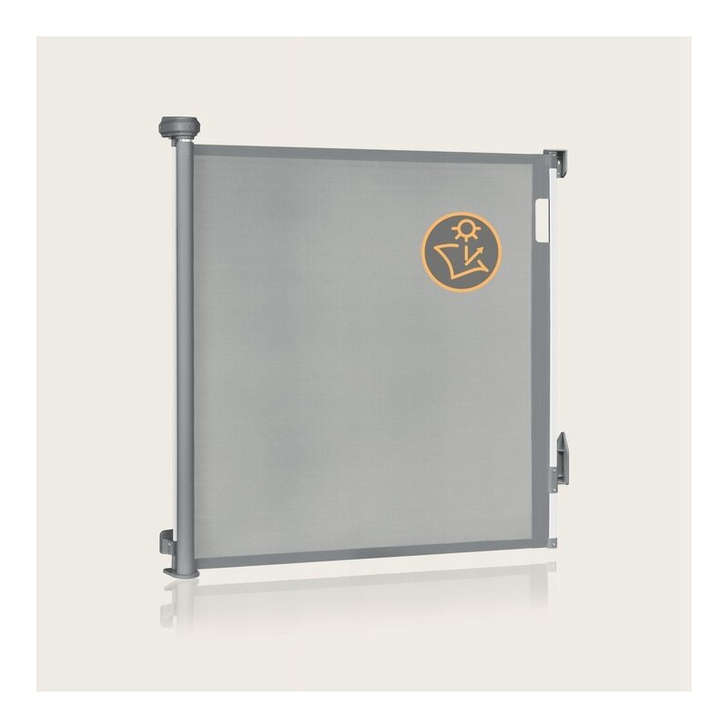 Poarta Siguranta Lionelo Thea Gri, 80x140 cm - imagine 2