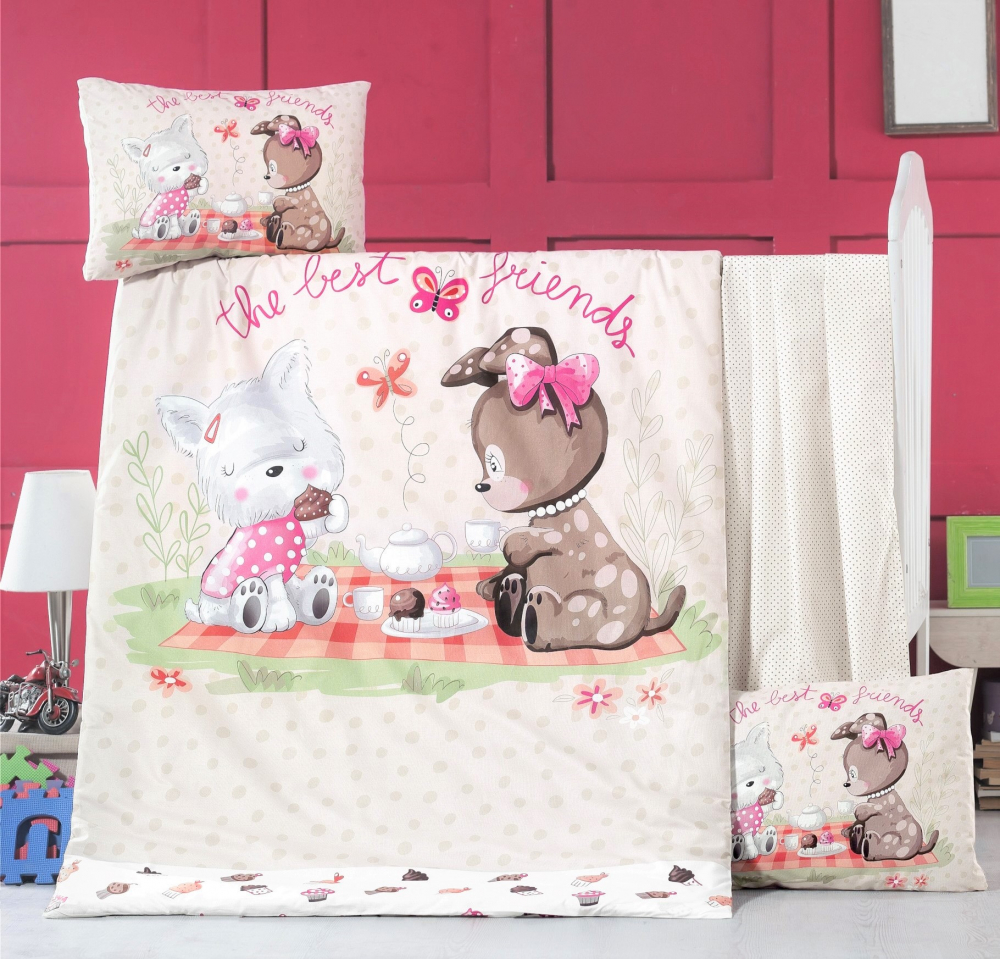 Set Lenjerie 6 Piese Victoria Home Cookie Time - imagine 2