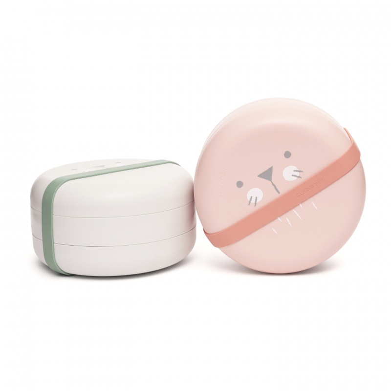 Set Boluri Pranz Suavinex Hygge, +4 Luni, Roz - imagine 3
