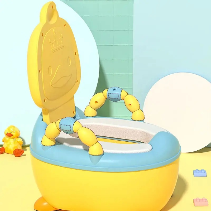 Olita Little Mom Yellow Duck cu Manere și Colac - imagine 6