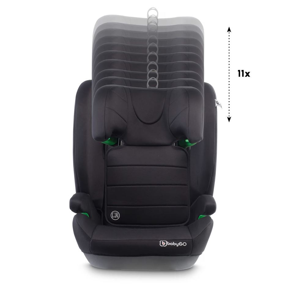 BabyGo SafeChild2 Scaun Auto Negru R129 - imagine 10