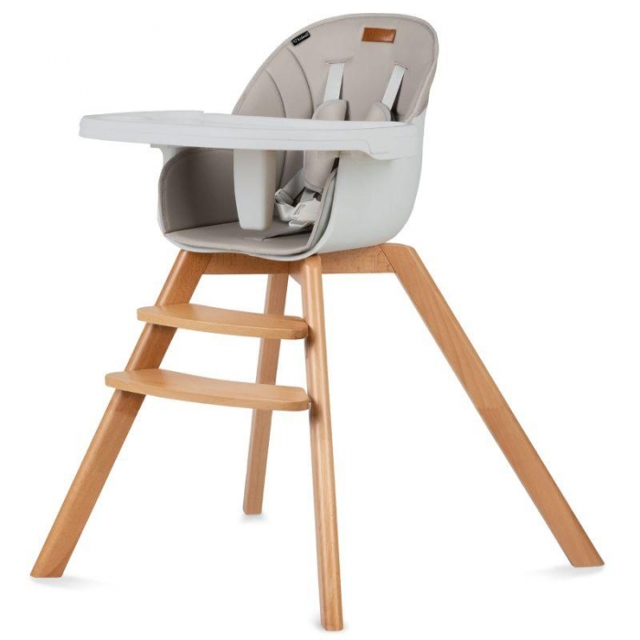 Scaun de masa Kidwell Nobis Bej, Stil Scandinavian - imagine 4