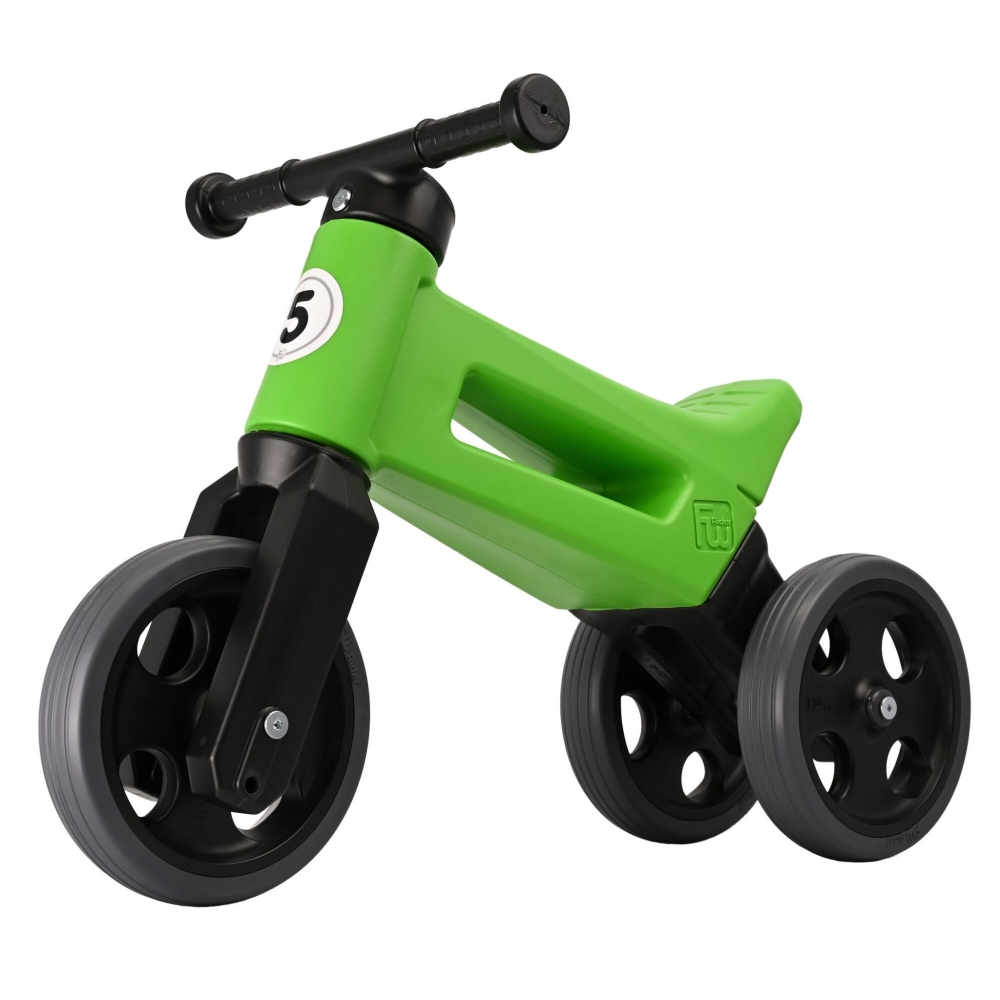 Tricicleta Funny Wheels Rider Sport Verde 2-in-1 - imagine 5