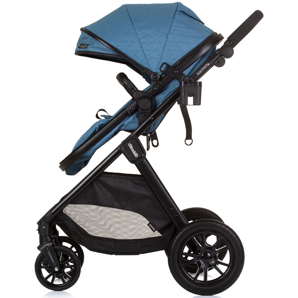 Carucior Chipolino Harmony 2 in 1 Blue, 0-22 kg - imagine 3
