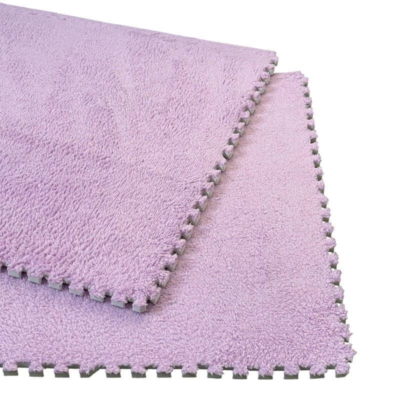 Covoraș puzzle Procart light purple - Sigurță copii - imagine 5