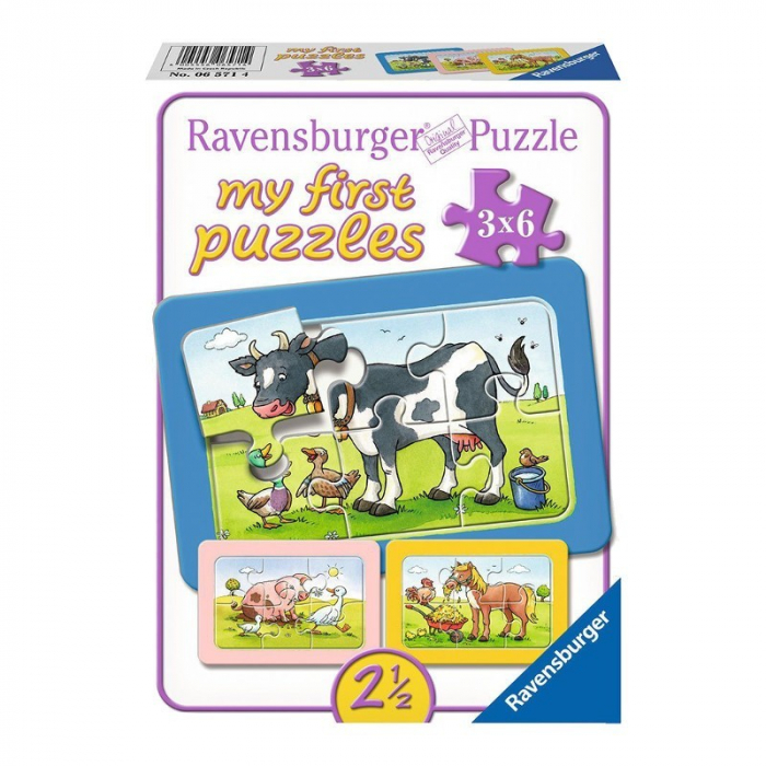 Puzzle Ravensburger Animale Prieteni