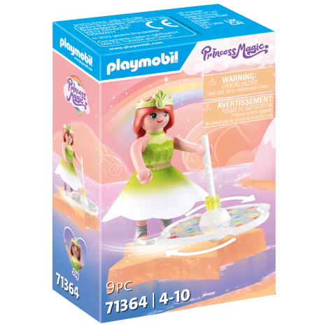 Playmobil Printesa cu Titirez Curcubeu - Jucărie Magică