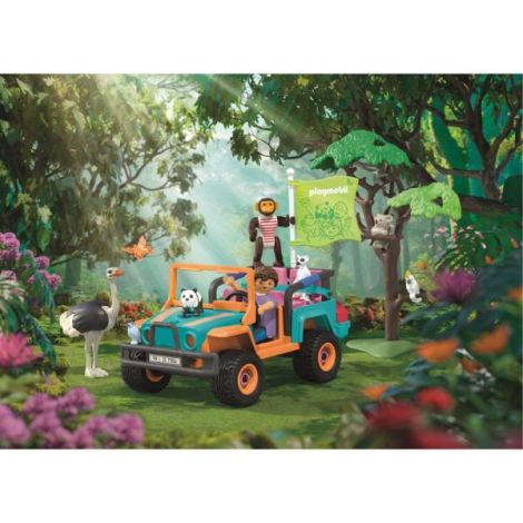 Playmobil Plimbare Animale cu Vehicul Teren - imagine 4