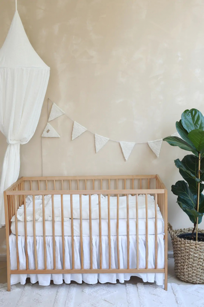 Ghirlandă Bucle Teddy Babyly Crem - imagine 2