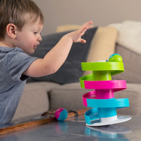 Turnulet cu bile Wobble Run Fat Brain Toys - imagine 5