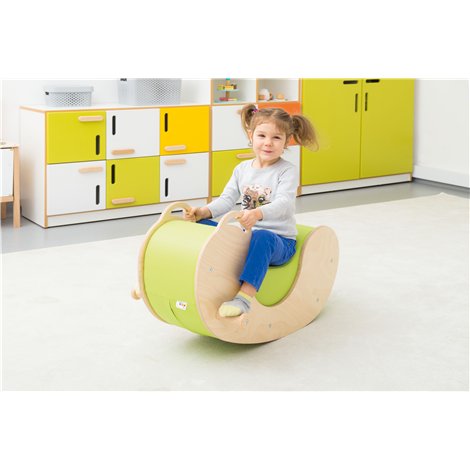 Balansoar Moje Bambino Copii cu Manere Lemn - imagine 3