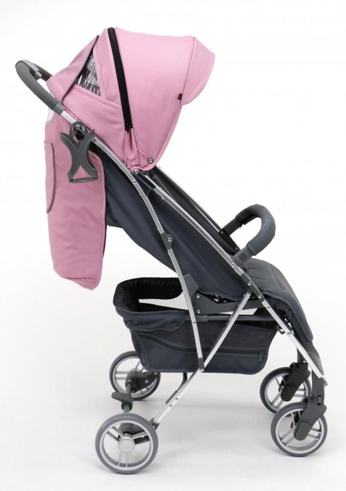 Carucior Asalvo Cotton Roz – Ușor și Compact - imagine 4