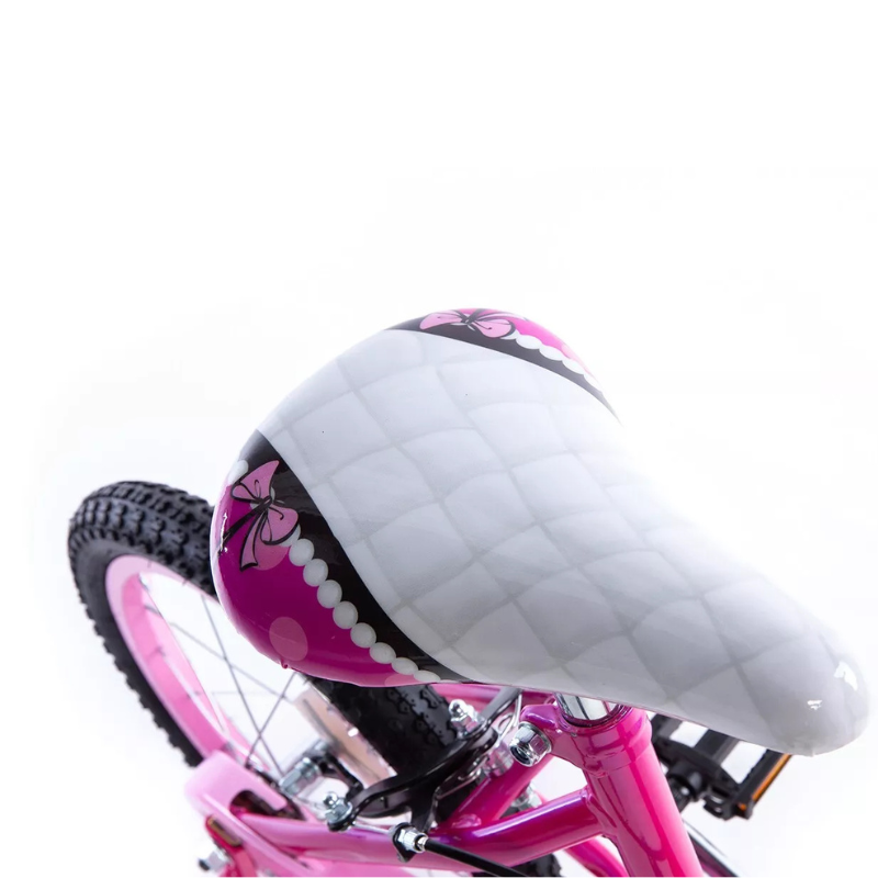 Bicicleta Huffy Minnie 16 inch cu Roti Ajutatoare - imagine 4