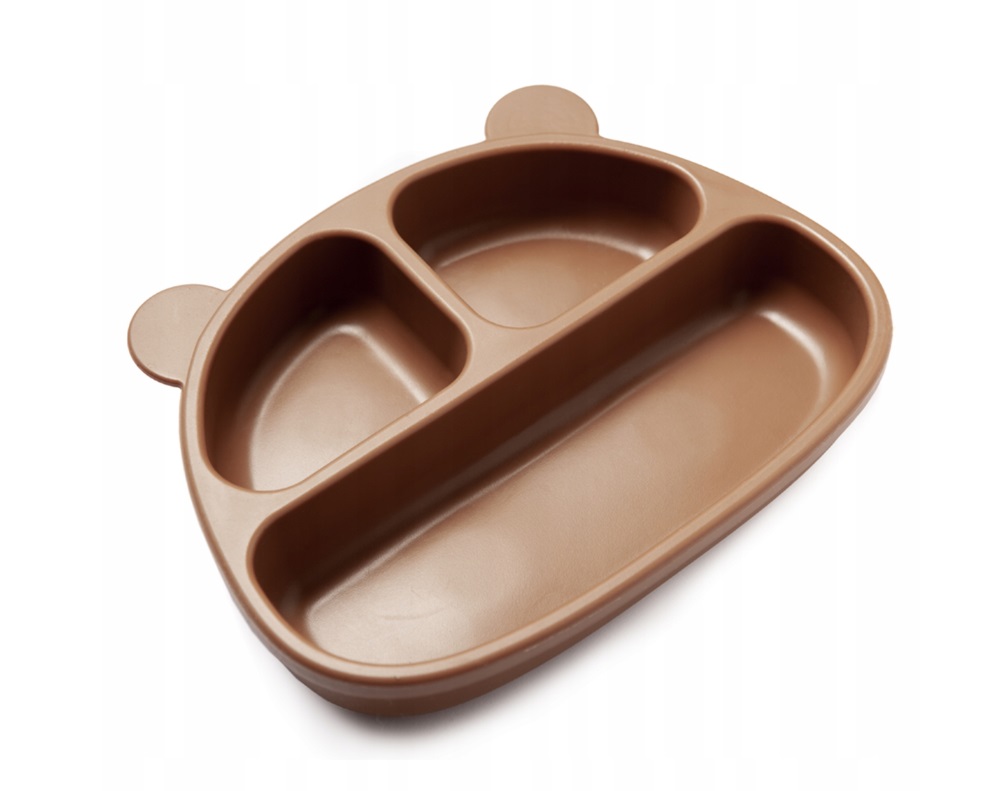 Farfurie silicon 3 compart. Kidnort cu ventuze - imagine 5