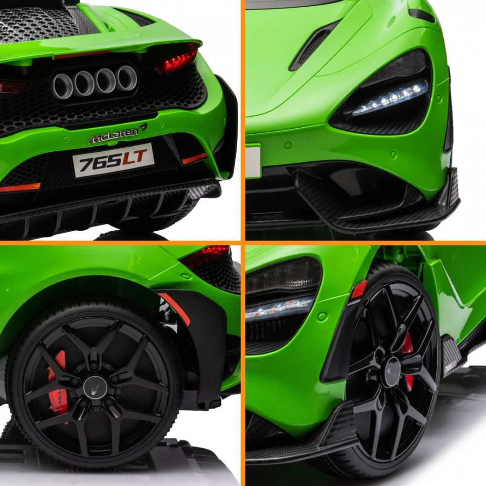 Masinuta electrica McLaren 12V Verde Piccolino - imagine 4