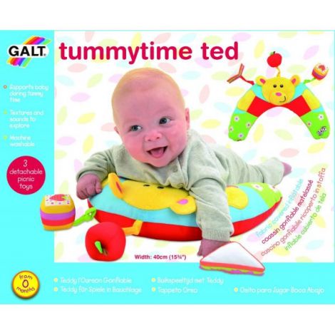 Perna Interactivă Ursulet Galt - Tummy Time Educativ - imagine 2