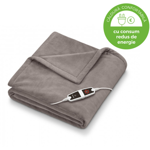 Pătură Electrică Beurer HD150 XXL, Taupe - imagine 2