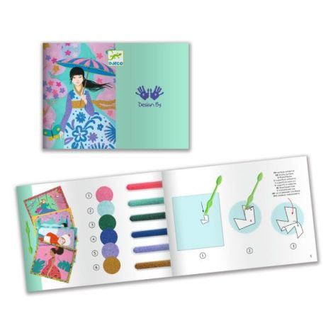 Djeco Joc Creativ Microperle In Jurul Lumii - imagine 3