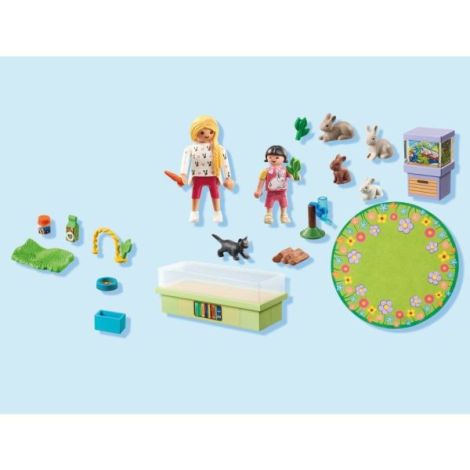 Playmobil Familie Iepurasi - Joacă Creativă - imagine 6