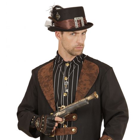 Palarie Steampunk Widmann - Accesoriu Original - imagine 3
