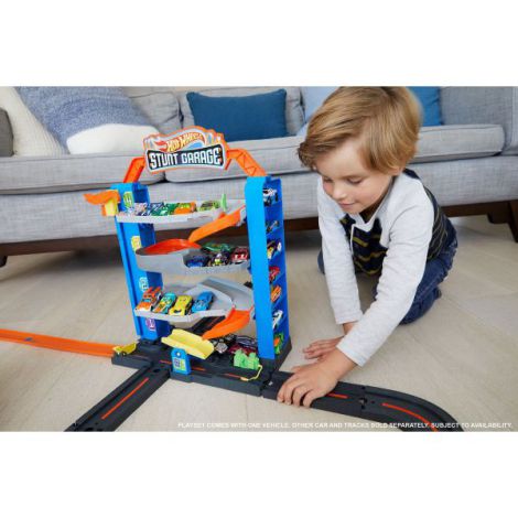 Hot Wheels Garaj Cu Cascadorii Mattel | Peste 20 Masinute - imagine 4