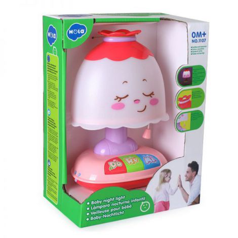 Lampa de veghe Hola cu lumini si sunete
