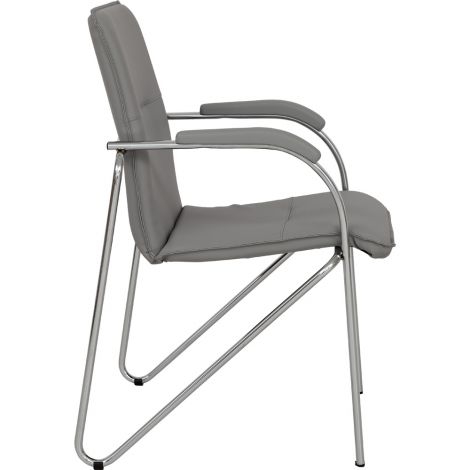 Scaun Stivuibil Gri Moje Bambino cu Cotiere - imagine 2