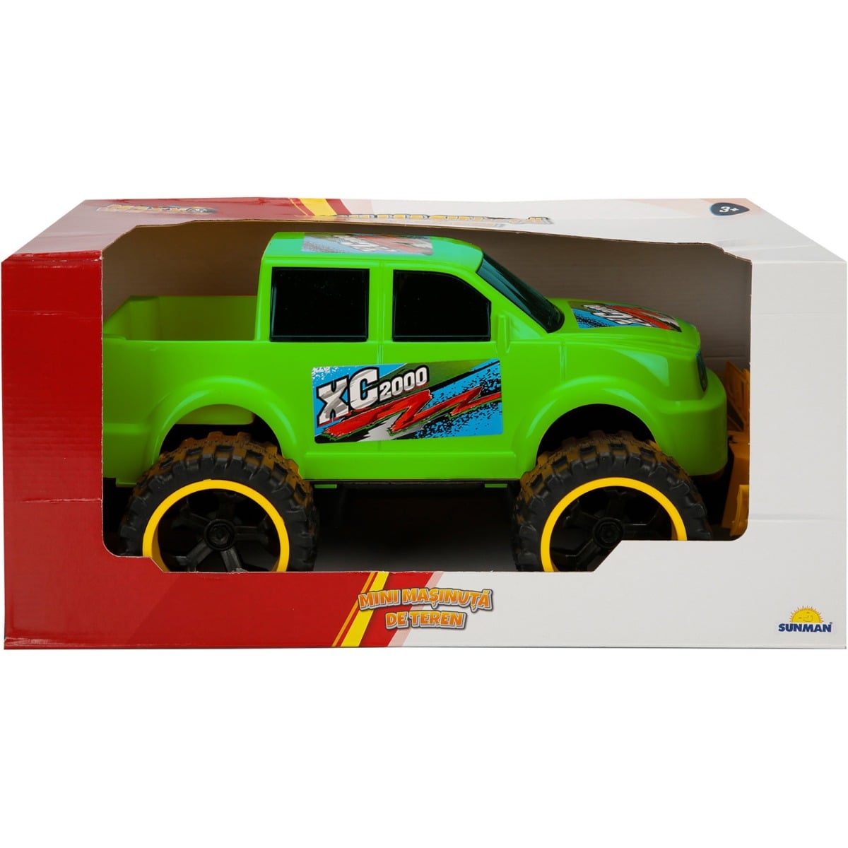 Mini Mașină de Teren Maxx Wheels, Verde, 32 cm
