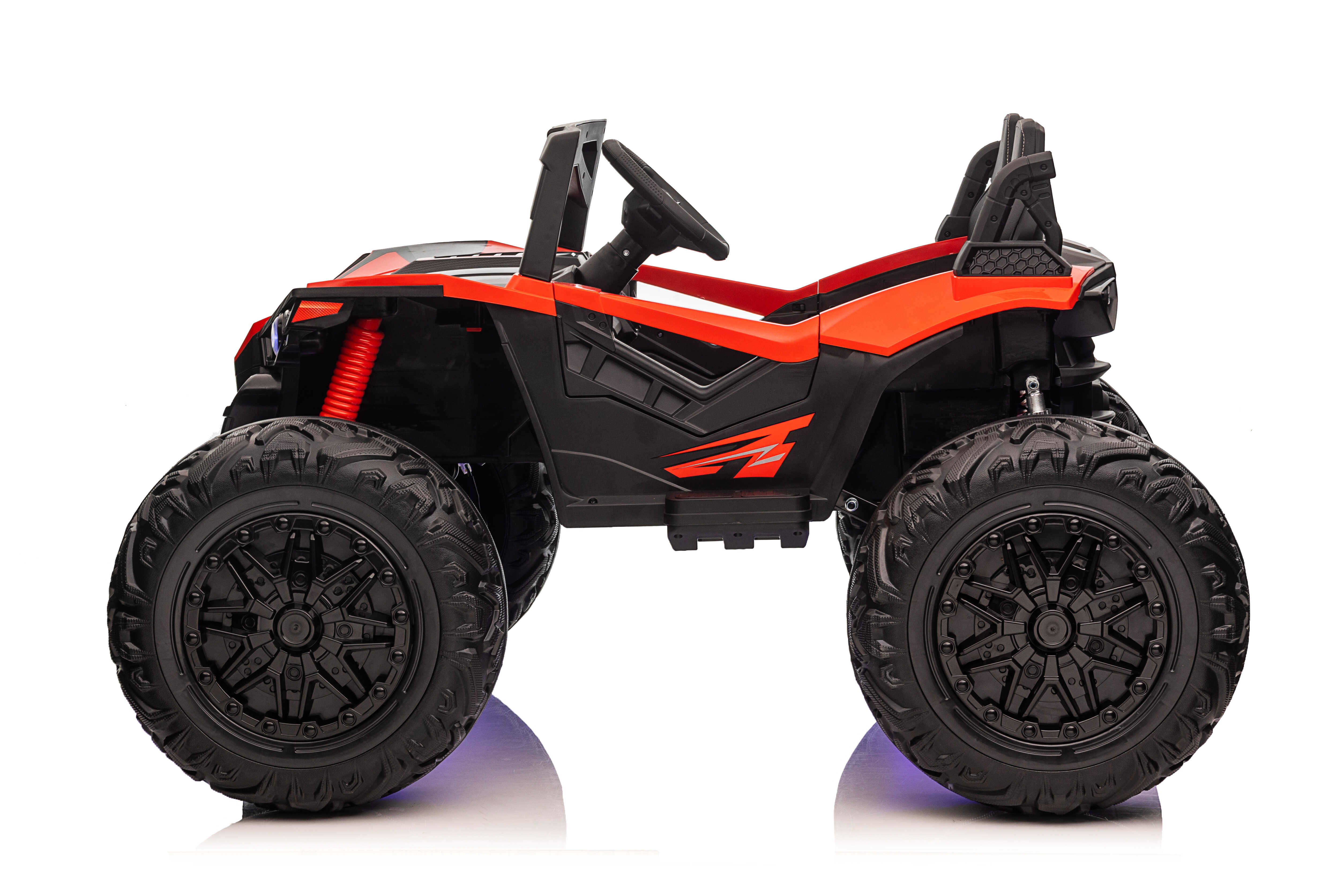 UTV Electric 2 Locuri 24V 4x4 Rosu Autokids - imagine 7
