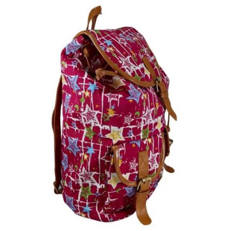 Rucsac Urban Stars LaRue Roz Inchis cu Imprimeu - imagine 2