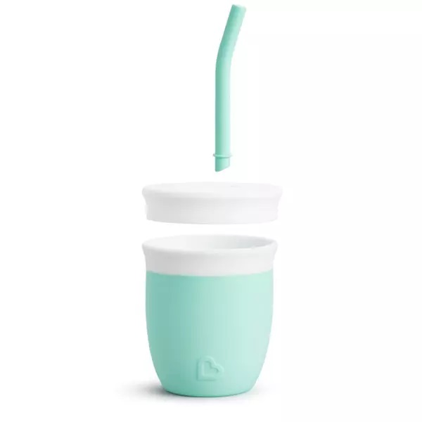 Cană Munchkin cu pai, Silicon, 118ml, 6L+ - imagine 3