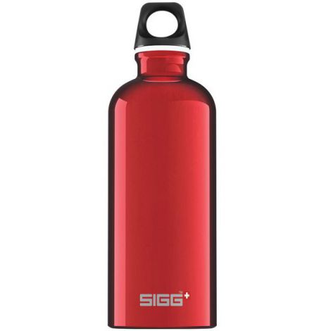 Bidon SIGG Traveller Red 0.6L Aluminiu