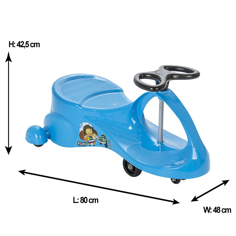 PlasmaCar Pilsan Albastru, Fără Pedale, 50kg