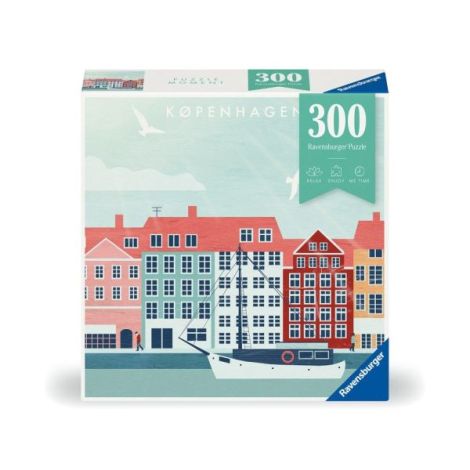 Puzzle Copenhaga 300 piese Ravensburger - imagine 2