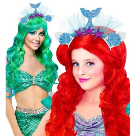 Bentită Sirena Albastră Widmann | Accesorii Carnaval - imagine 3