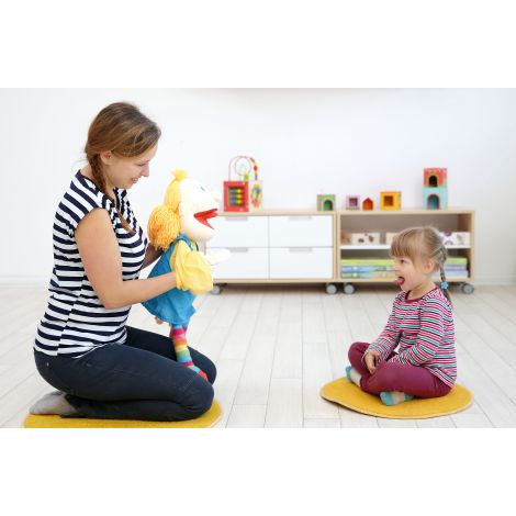Papusa Terapeutica Moje Bambino cu Gura Mobila - imagine 2