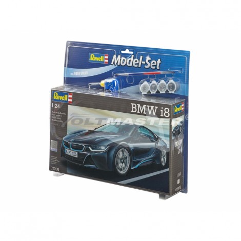 Macheta Revell BMW i8 1:24 | Set Modelism Detaliat - imagine 2