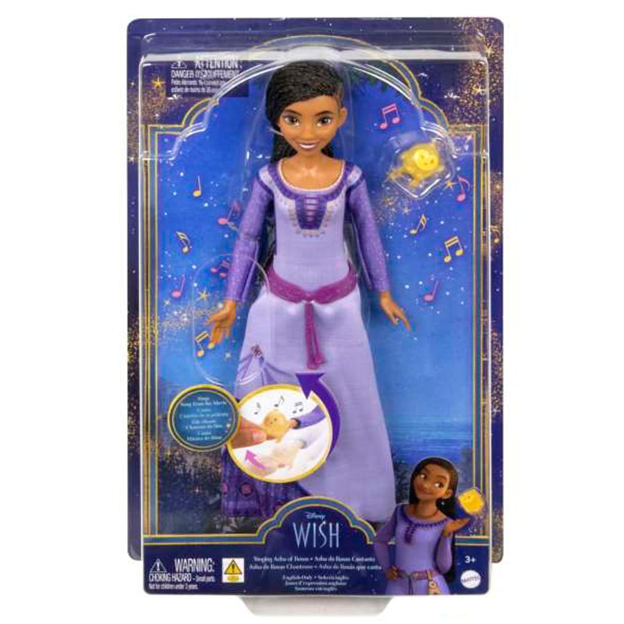 Păpușă Asha Cântătoare Disney Wish cu Melodie