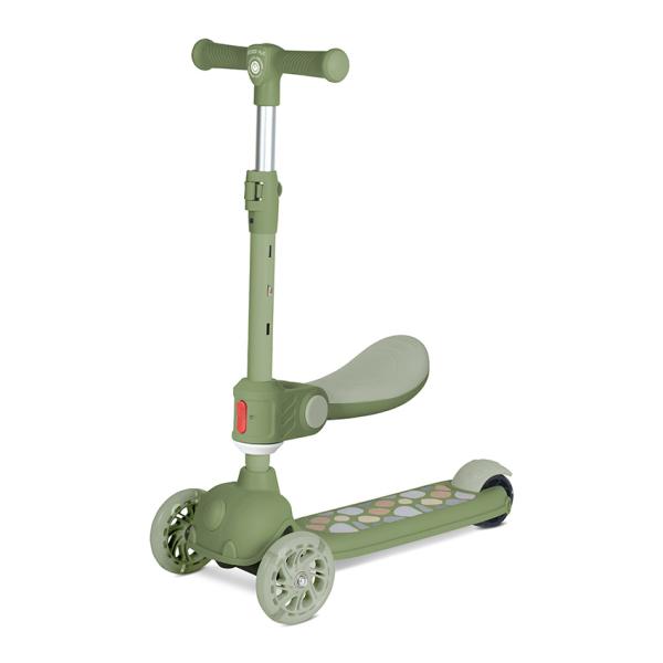 Trotineta Lorelli Jetster Plus Green cu LED - imagine 6