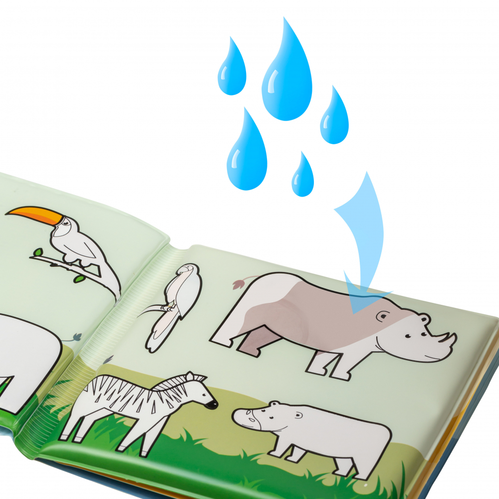 Carticica de baie Akuku Magic Book - imagine 8