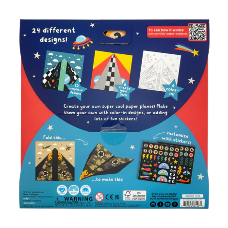 Avioane de hartie Ooly DIY - 24 modele creative - imagine 2