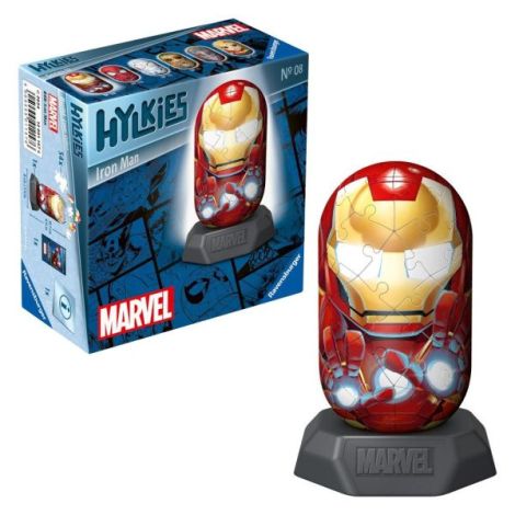 Puzzle 3D Iron Man Ravensburger, 54 Piese - imagine 2