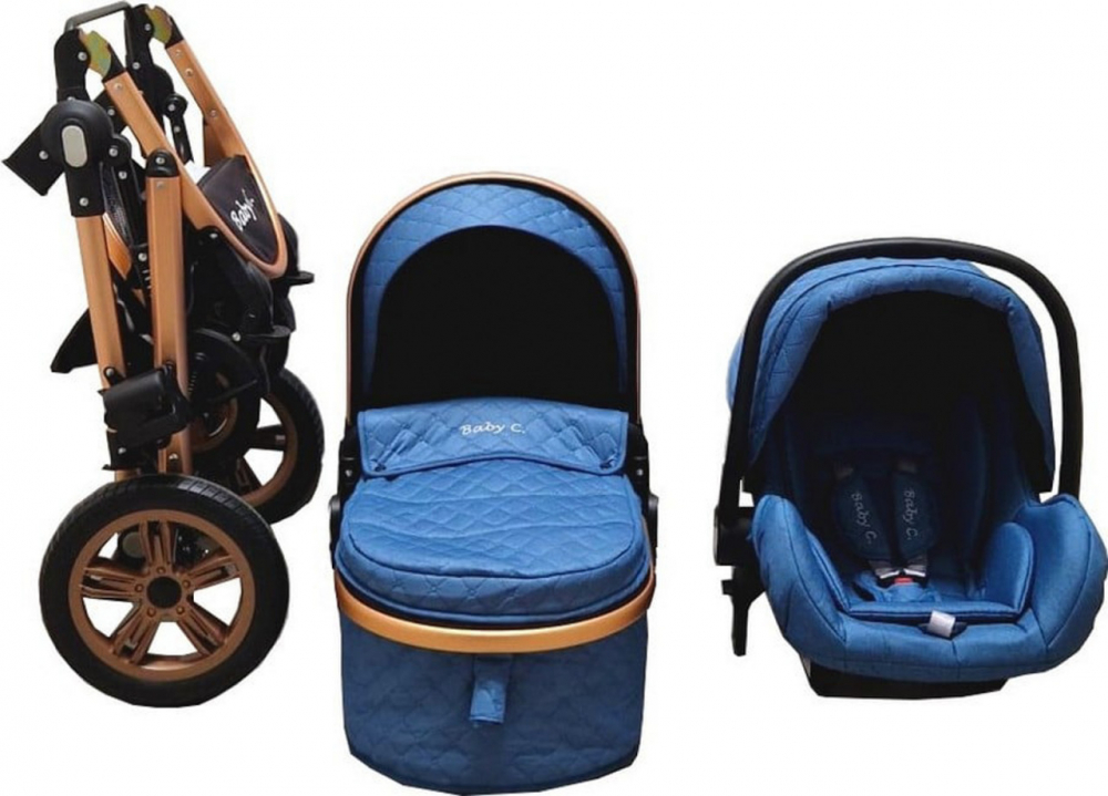 Baby Care Pro 530 Carucior 3 în 1 Transformabil - imagine 4