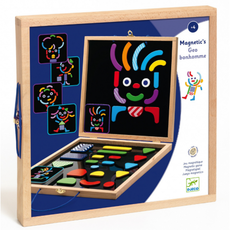 Geobonhomme Djeco - Joc Magnetic cu Servietă - imagine 2