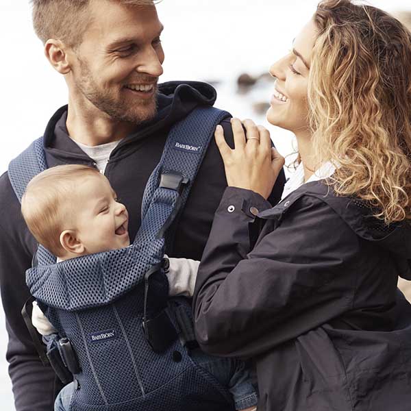 BabyBjorn One Air Navy - Marsupiu Ergonomic Premium - imagine 5