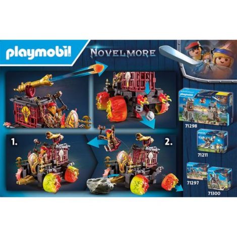 Playmobil Masina Berbec Banditilor Burnham - imagine 2