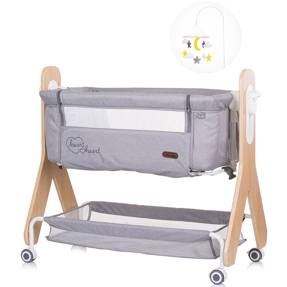 Patut Co-Sleeper Chipolino Heart 2 Heart Glacier