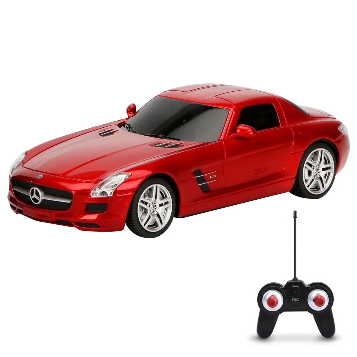 Mașina RC Suncon Mercedes SLS AMG, Roșu, 1:24